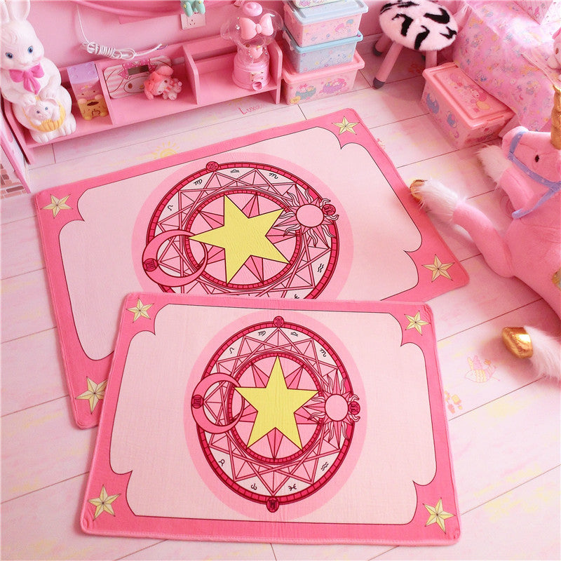 Sakura Japanese Candy Color Pastel Kawaii Ground Mat