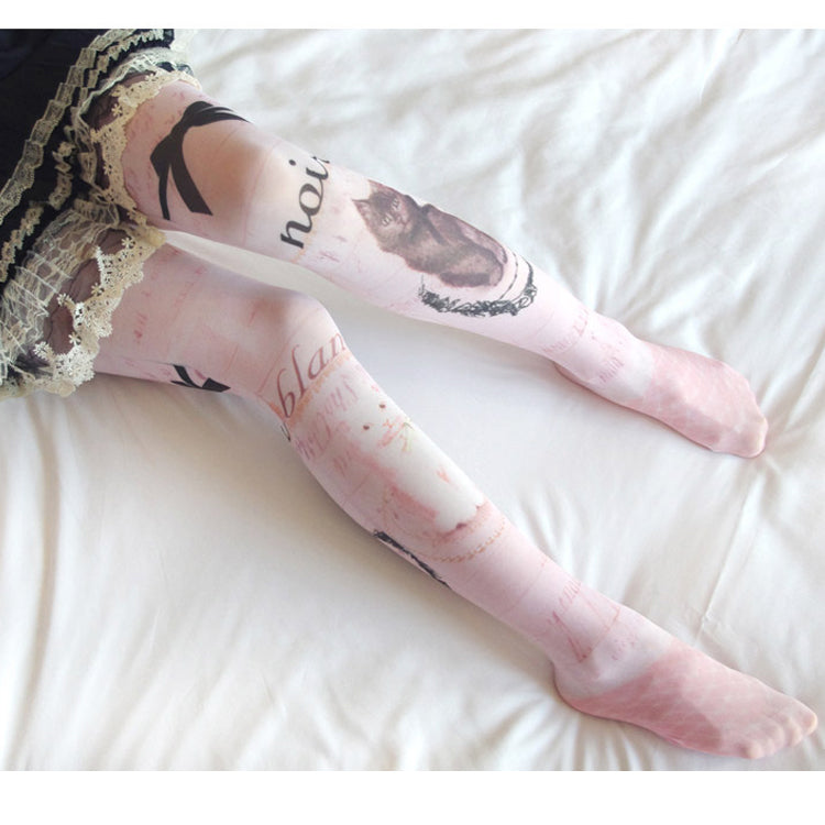 Japanese Lolita Bunny Thigh High Tights