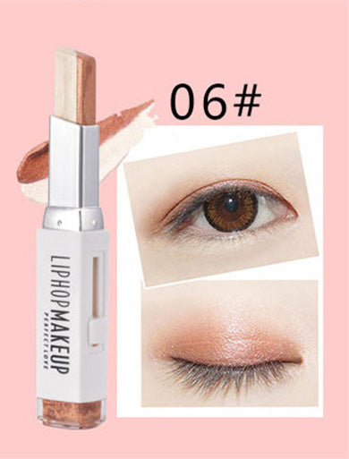 Liphop Farbverlauf Doppelfarben Lidschattenstift 3D Schimmer