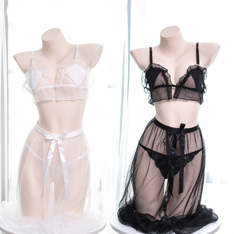 Japanese Ms Sea Mermaid Shell Pattern Kawaii Sexy Anime Lingerie Set Sofyee Japanese Ms Sea Mermaid Shell Pattern Kawaii Sexy Anime Lingerie Set Sofyee