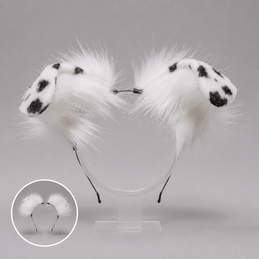 Dot White Cat Ears