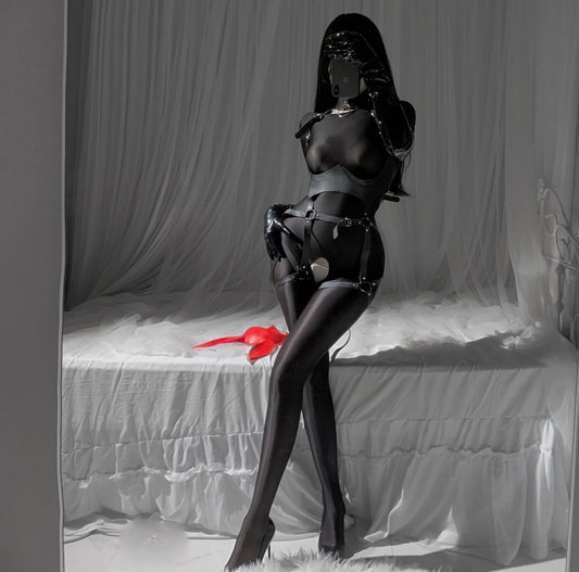 Bondage Bodystocking Set