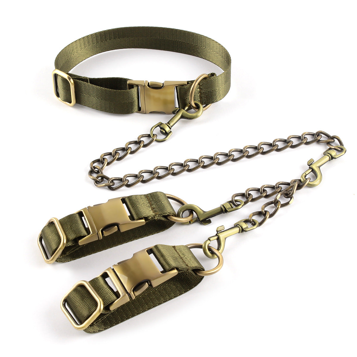 Cat Girl Tied Up Handcuff Collar Choker