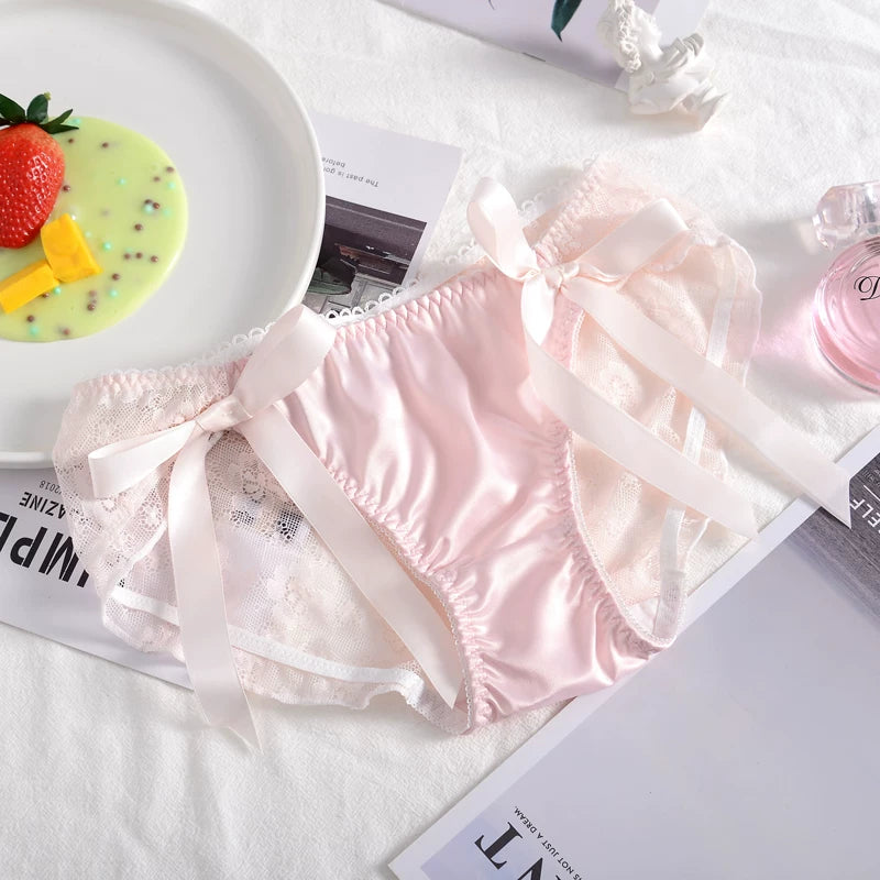 Kawaii Cute Lolita Bow Panty