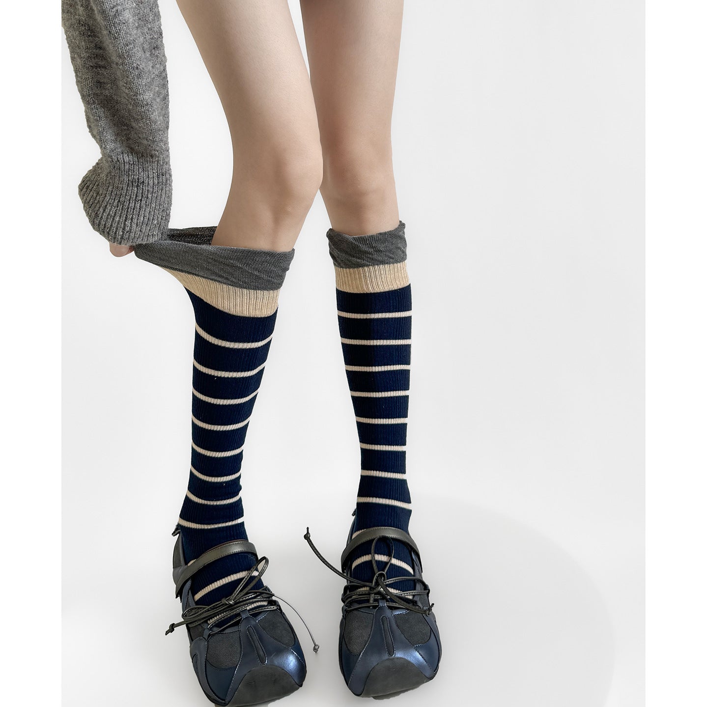 かわいいハートタイツ