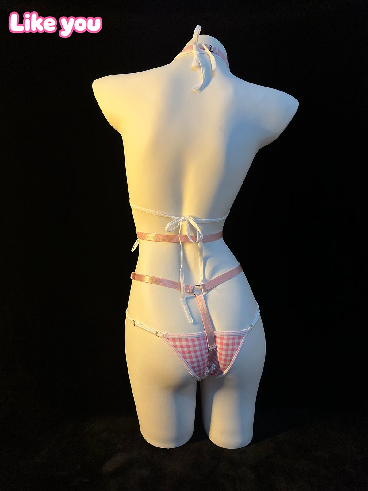 Kawaii Kuh Anime Micro Bikini Set 