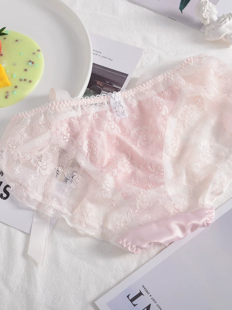 Kawaii Cute Lolita Bow Panty