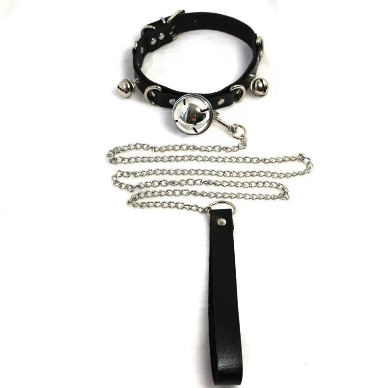 Gothic Collar Choker With Bells