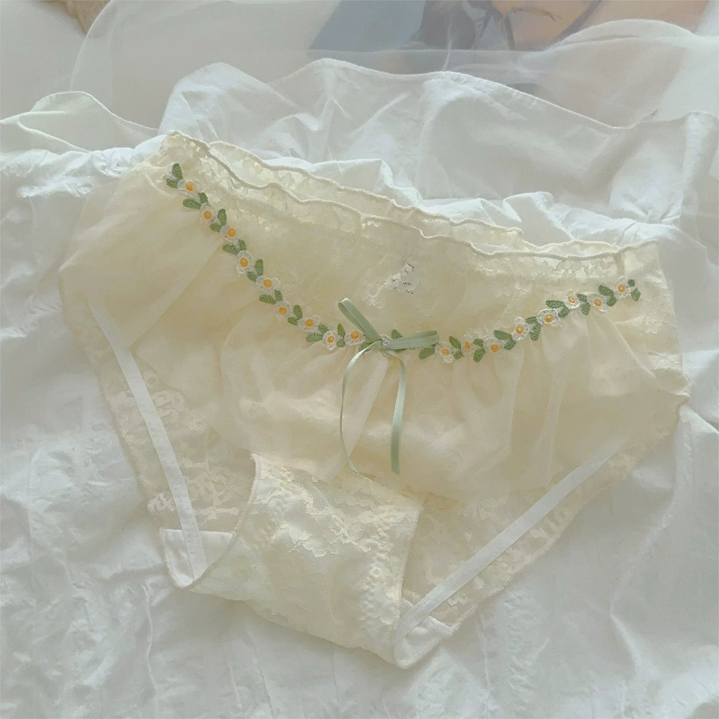 5個 - かわいいハートホールパンティセット