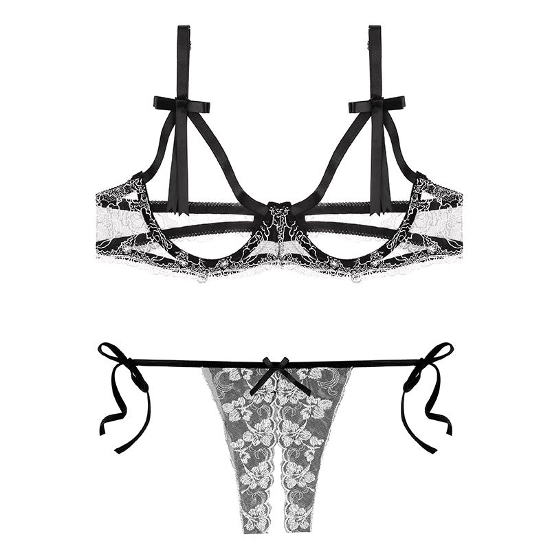 Seductive Wild Open Cup Bra Set Sofyee Seductive Wild Open Cup Bra Set Sofyee