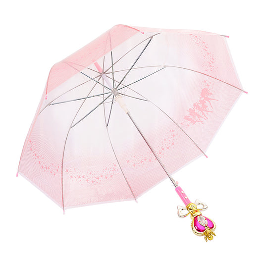 Sailor Moon Captor Sakura mit rosa Regenschirm