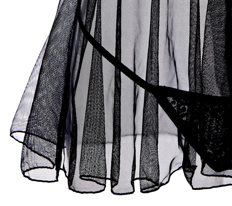 Sinnliches, feminines Dessous-Kleid mit offenem Körbchen 