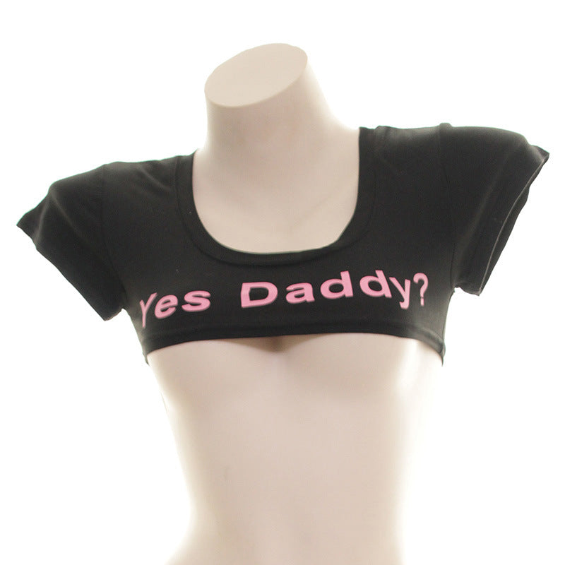 Yes Daddy! Japanese Sexy School Girl Cropped Top