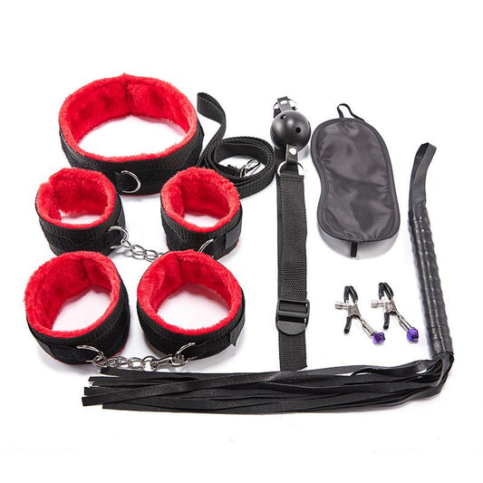 BDSM Gear 7 PCS Set-She can not close her legs so it is easy to play with