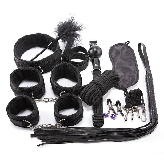 BDSM Gear 10PCS Set-Tied Up Like A gift