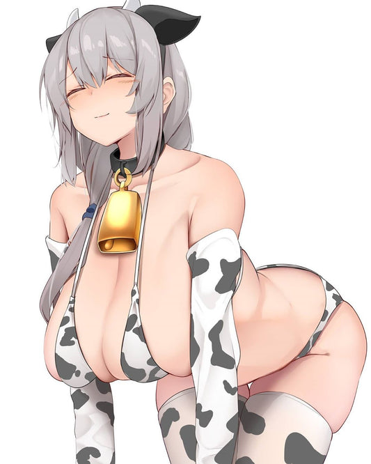 Sexy Kawaii Cow Girl Costume Lingerie Set