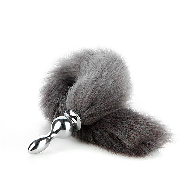 Wild Real Furry Cosplay Fox Long Butt Plug Tail
