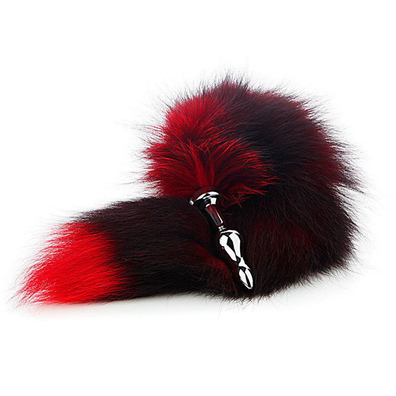 Wild Real Furry Cosplay Fox Long Butt Plug Tail