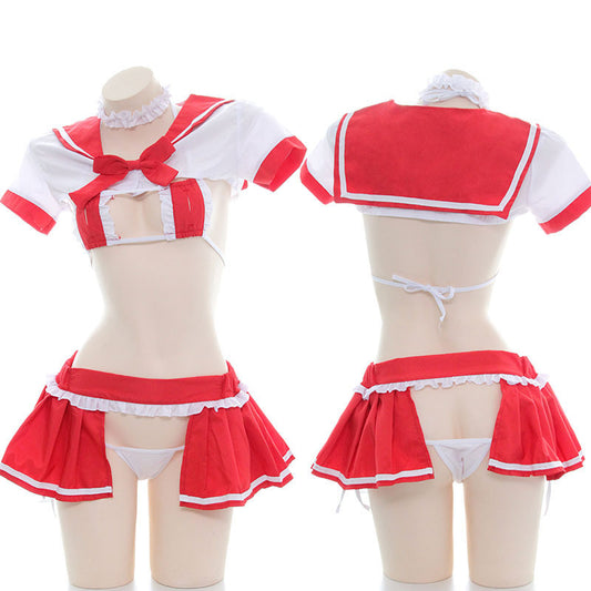 Sexy Anime Cosplay School Girl Uniform