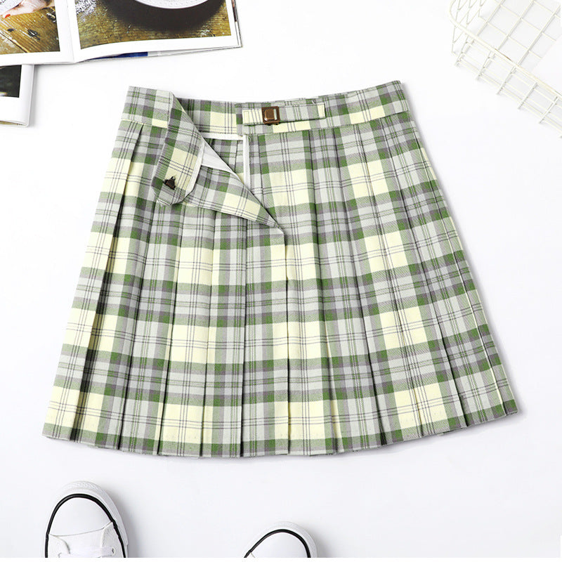 Japanese plaid JK skirt