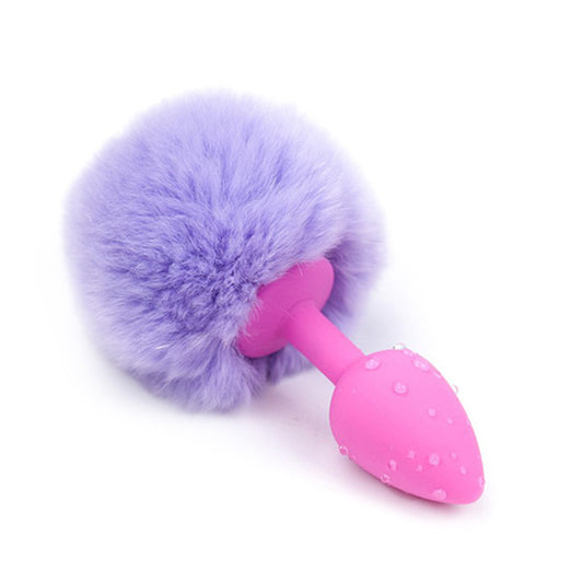 Silica Gel Butt Plug  With Tail - Pet Girl