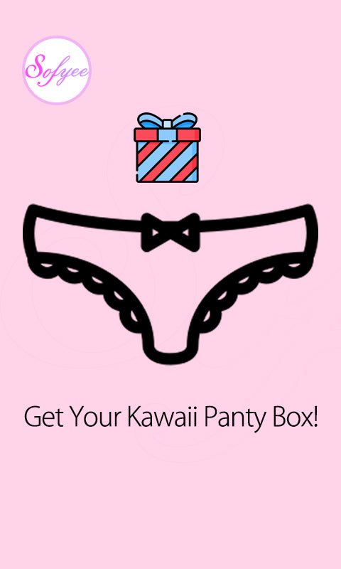 Ruffle Kawaii Panty Box - 6PCS