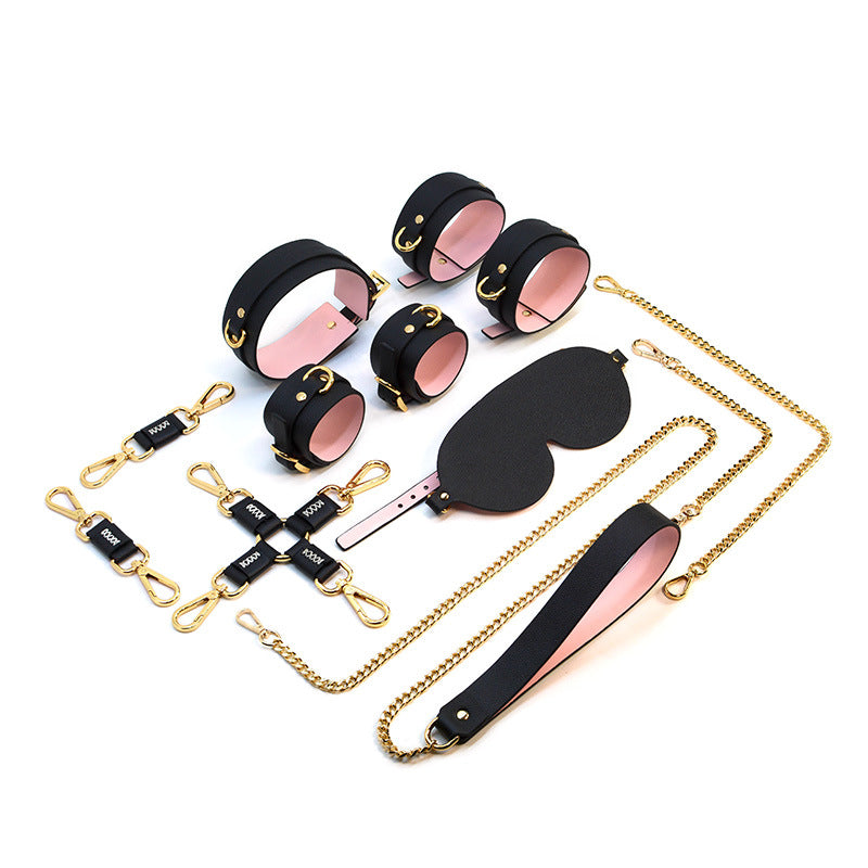 Sofyee Bdsm Adult Sex Toy Leather Bondage 6Pcs Set sofyee-bdsm-adult-sex-toy-leather-bondage-6pcs-set