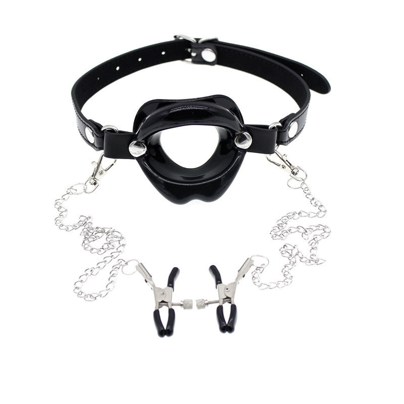 Sofyee BDSM Black Mouth plug