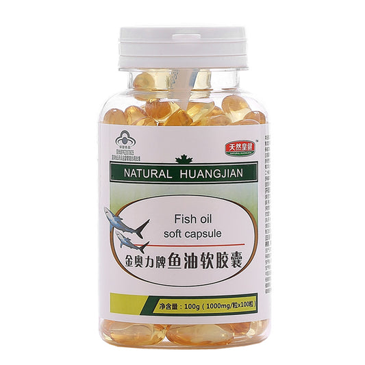 Anti Age Whitening Fish Oil Capsules Food Supplements