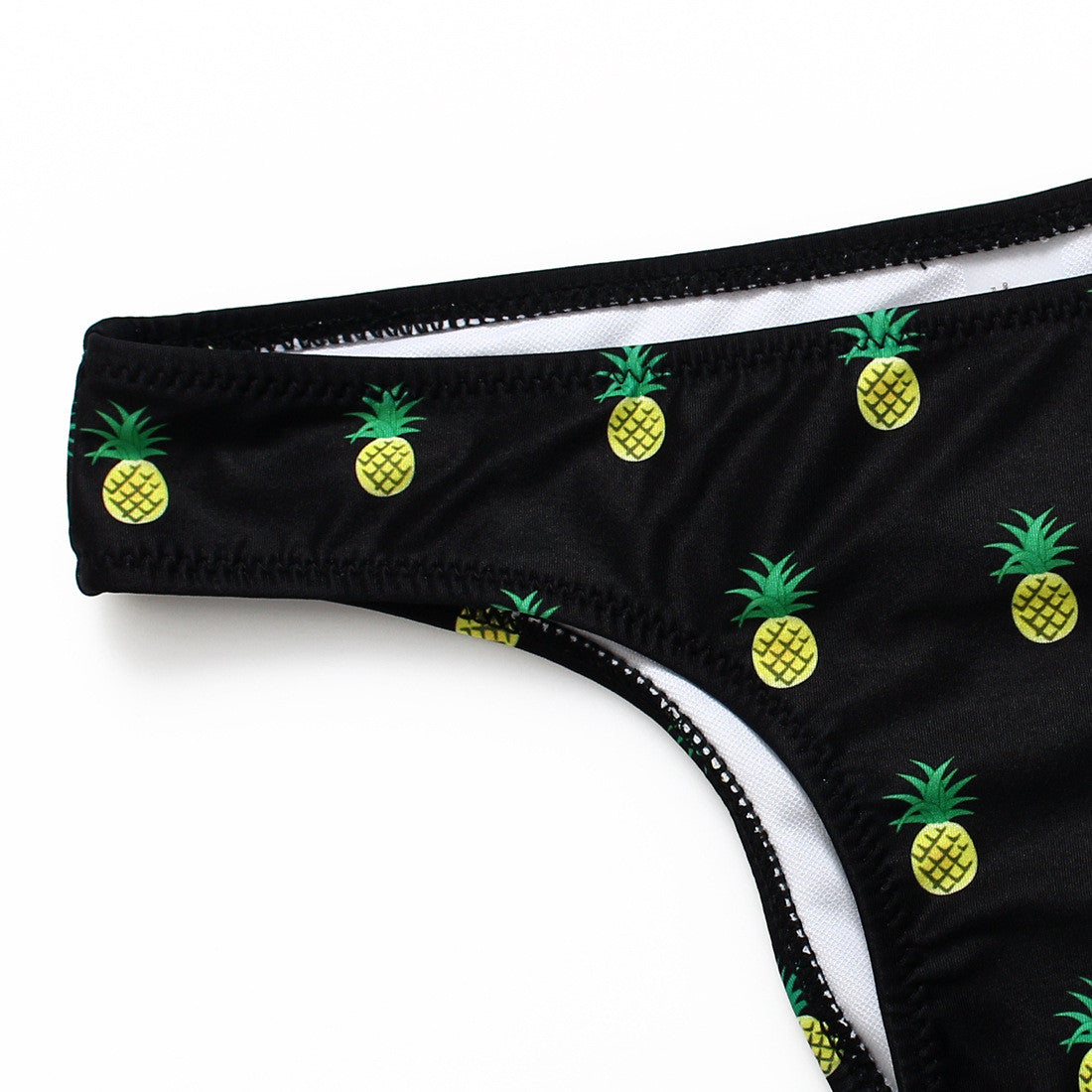 Eye Catching Pineapple Bikini Set - sofyee