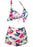 Spring Flower Blossom Bow-tie Bikini Set 170610 - sofyee