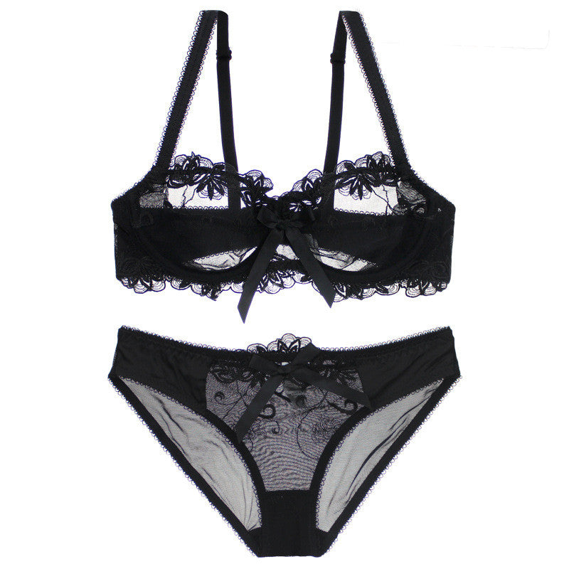 Deadly Flirt All Over lace Soft-cup Demi Bra
