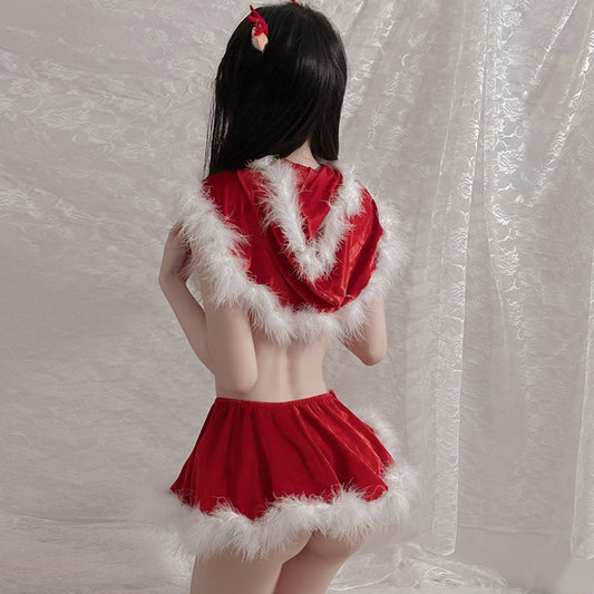 Anime Sexy Japanse Christmas Deer Girl est sur le chemin 