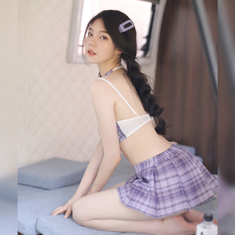 Japanese School Girl Uniform Open Cup Sexy