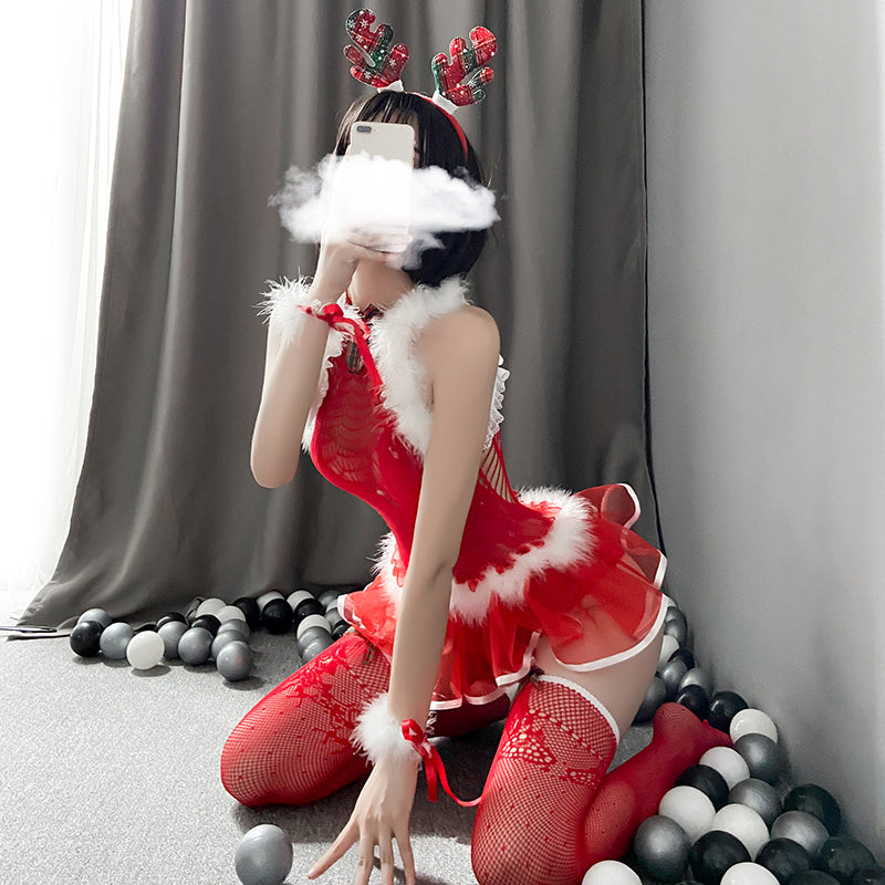 Sexy Cosplay Weihnachten Prinzessin Kleid Uniform Unterwäsche 