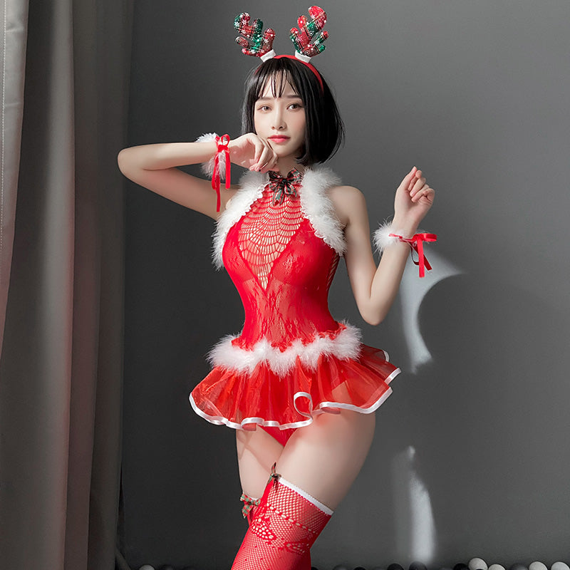 Sexy Cosplay Christmas Princess Dress Uniform Underwear