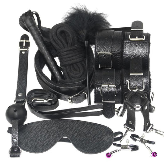 BDSM Gear 10PCS Set - Vespa In Leather