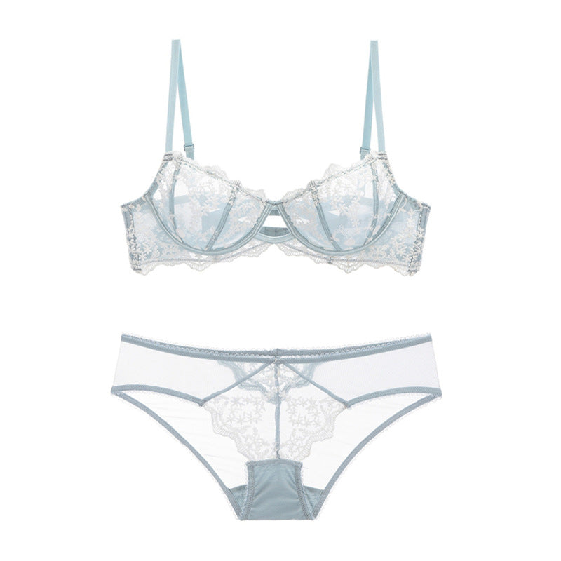 Complete Innocence See Through All Over Bra & Panty Set – Sofyee