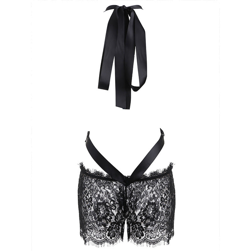 Sexy Mini See Through Lace Romper Lingerie Set Sofyee Sexy Mini See Through Lace Romper Lingerie Set Sofyee