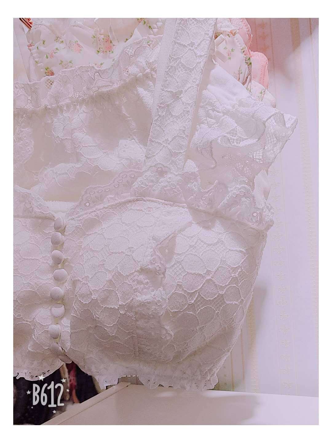 Clear Out - White Lingerie Set