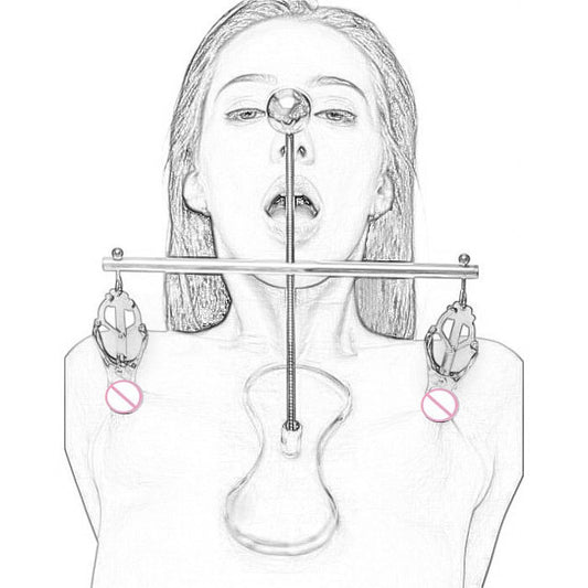 金属製乳首吸盤