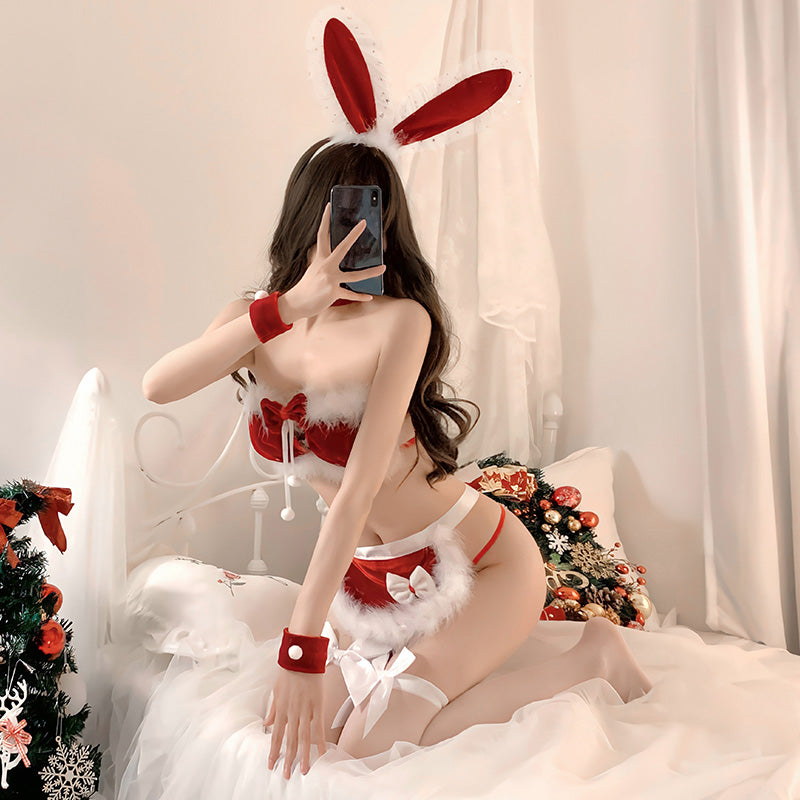 Chaud Noël Cosplay Anime Bunny Girl