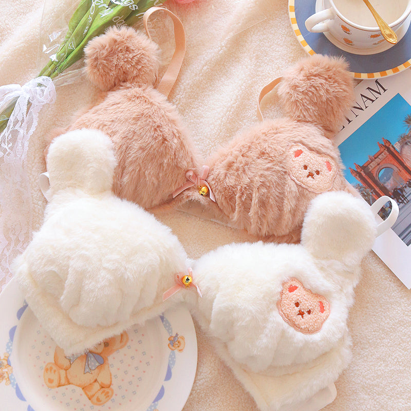 Japanese Bunny Kawaii Sweetie Cute Sweetie Bra Set