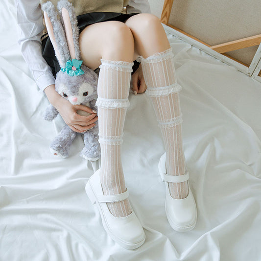 Mehrlagige Lolita Amine Girly Kawaii Socken 