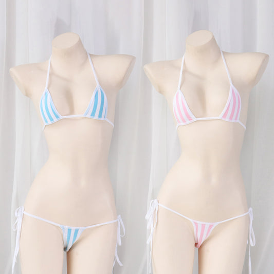 Amine Girly Micro SHIMAPAN Kawaii Cosplay Kostüm Bikini Set 