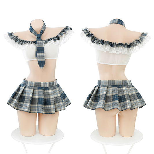 Ruffle Japanese School Girl Uniform