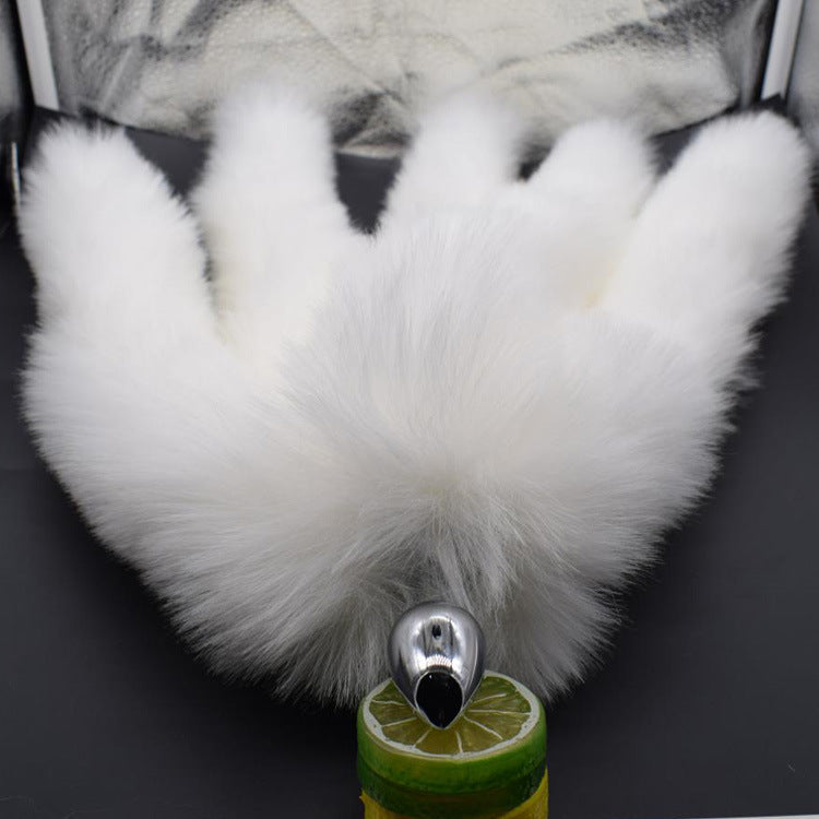 Sehr langer Neunschwnziger Fuchs-Buttplug-Schwanz Sofyee Sehr langer Neunschwnziger Fuchs-Buttplug-Schwanz Sofyee