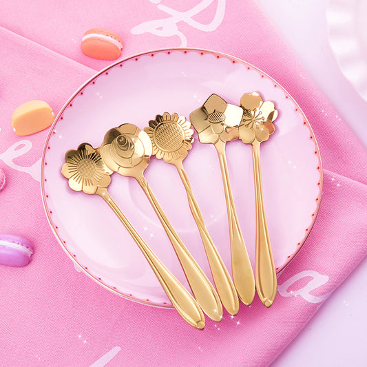 Flower Japanese Candy Color Pastel Kawaii Spoon
