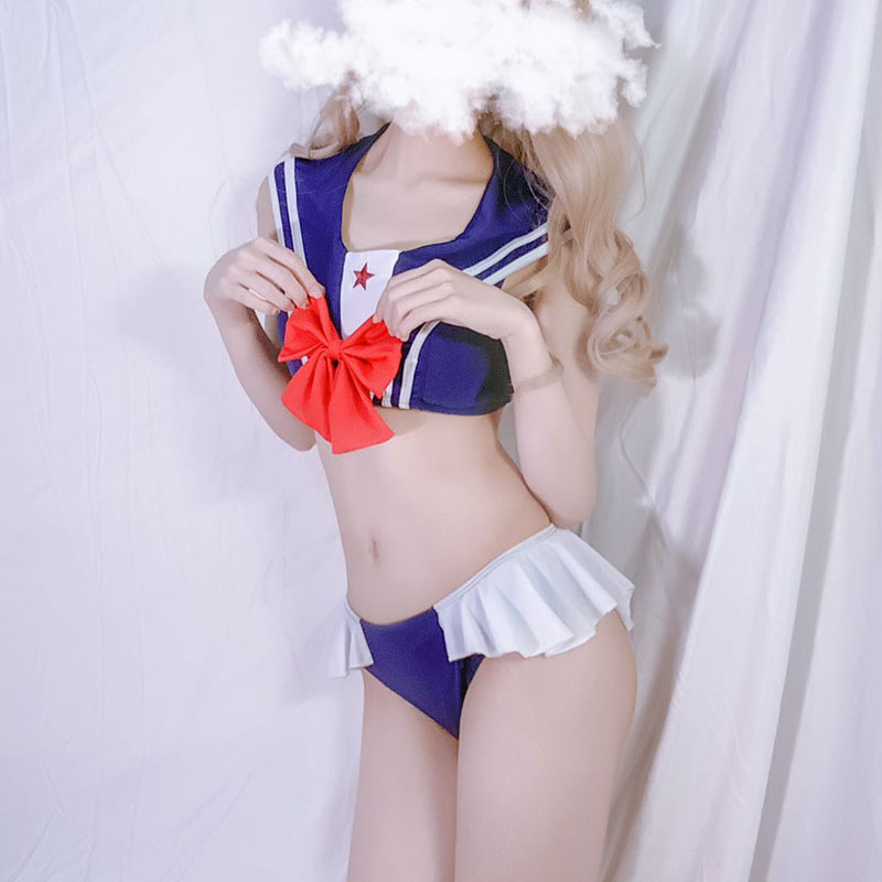 Ensemble de lingerie japonais Anime Sailor Moon - Rose Kawaii Moon