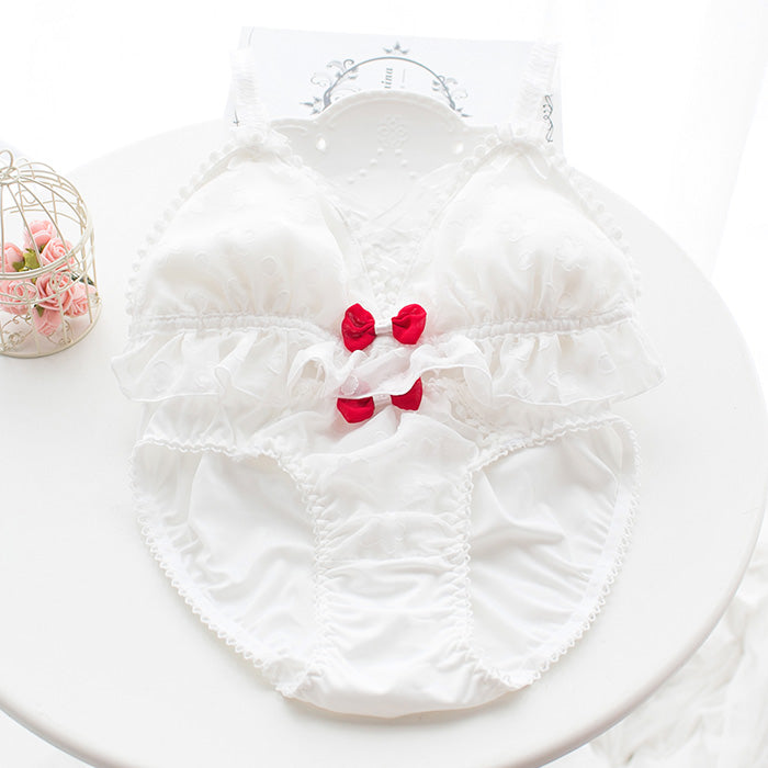 Kawaii Comfy Staring Flower Cute Sweetie Baby Bralette Set